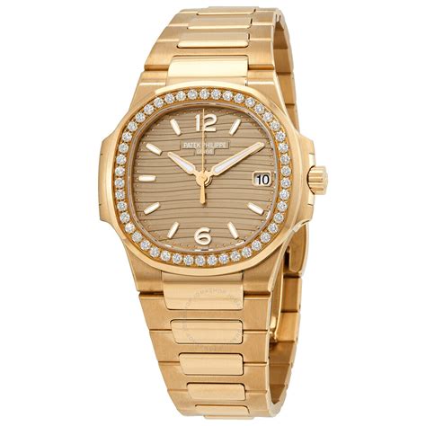 diamond watches patek philippe|Patek Philippe nautilus ladies price.